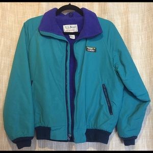 1980s LLBean warm up jacket.